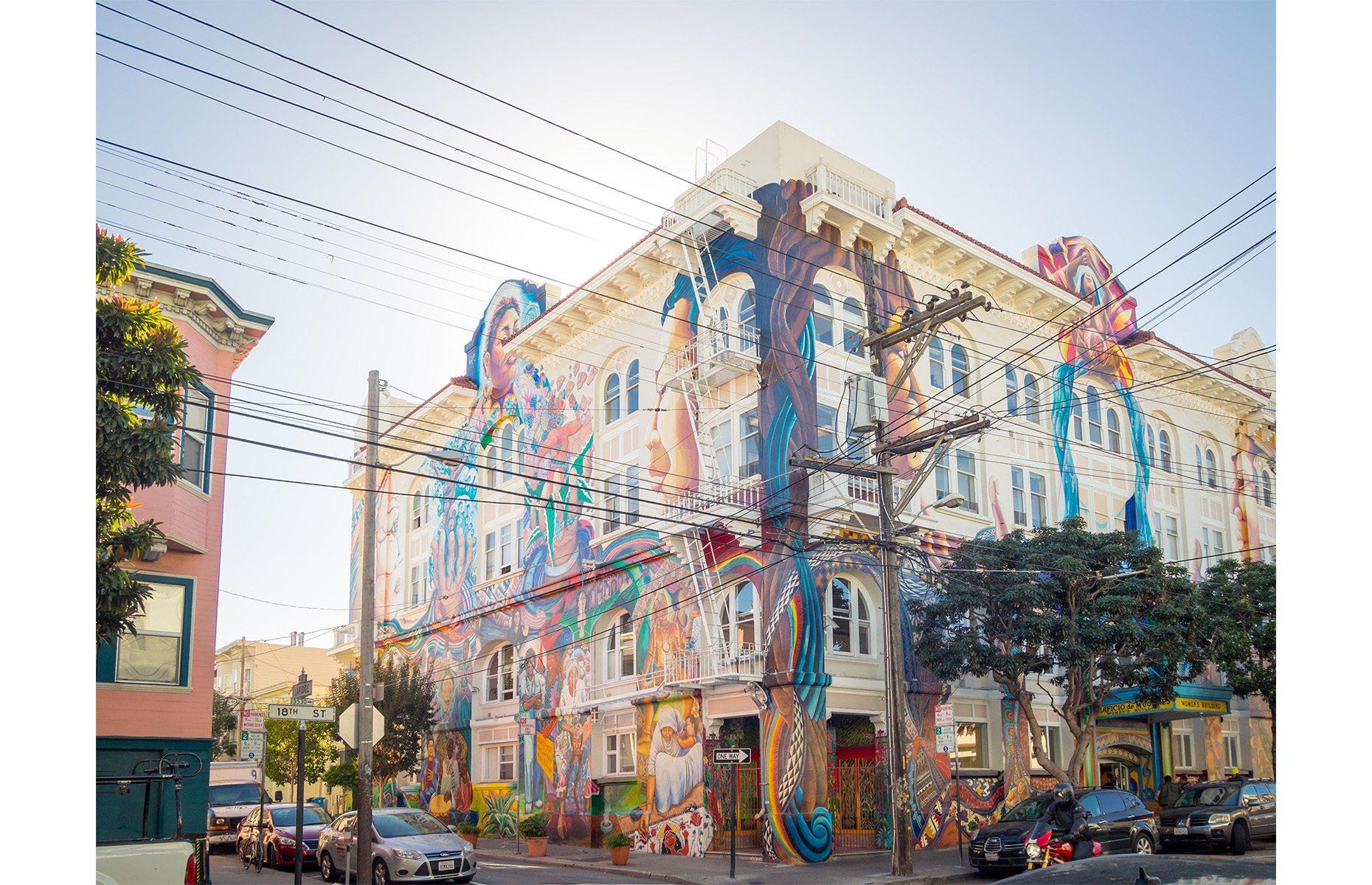 25. Mission District Murals, San Francisco, California